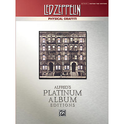 Alfred Led Zeppelin - Physical Graffiti Platinum Guitar TAB Book