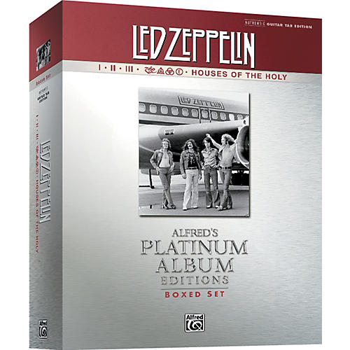 Led Zeppelin Box Set I-V Guitar Tab Platinum Edition Books
