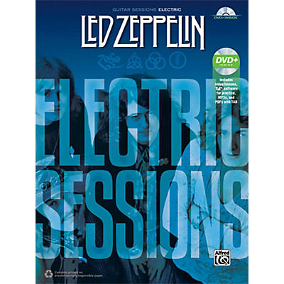Alfred Led Zeppelin: Electric Sessions Guitar TAB Edition Book & DVD