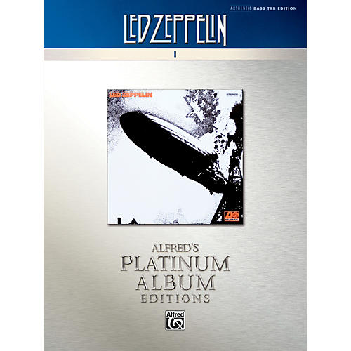 Alfred Led Zeppelin I Platinum Bass Guitar Book