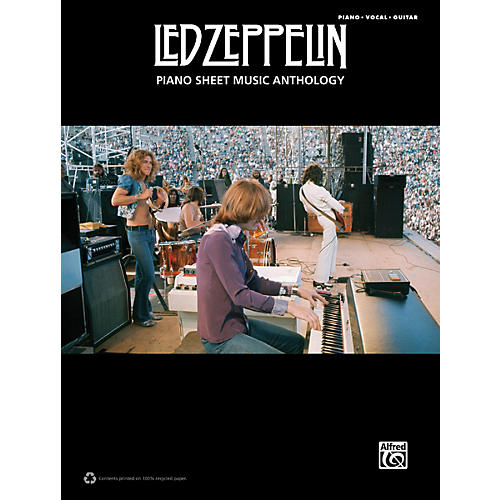 Alfred Led Zeppelin Piano Sheet Music Anthology PVG Book