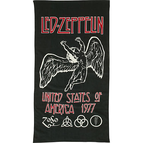 Led Zeppelin 'Swan USA' Beach Towel