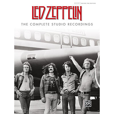 Alfred Led Zeppelin: The Complete Studio Recordings Hardcover Authentic Guitar TAB Edition