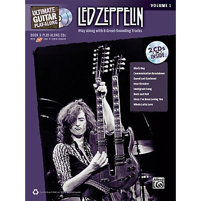 Alfred Led Zeppelin Ultimate Play Along Guitar Volume 1 with 2 CD's