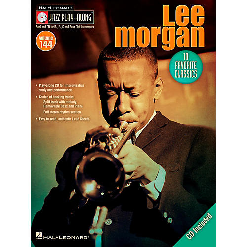 Hal Leonard Lee Morgan - Jazz Play-Along Volume 144 Book/CD