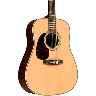 Martin Left-Handed D-28 Modern Deluxe Acoustic Guitar Natural