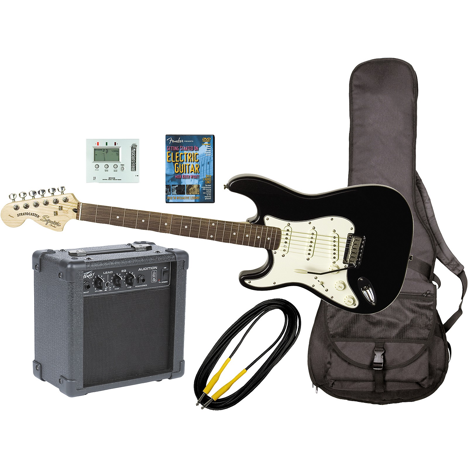 Fender Left Handed Electric Guitar and Amp Pack Musician's Friend