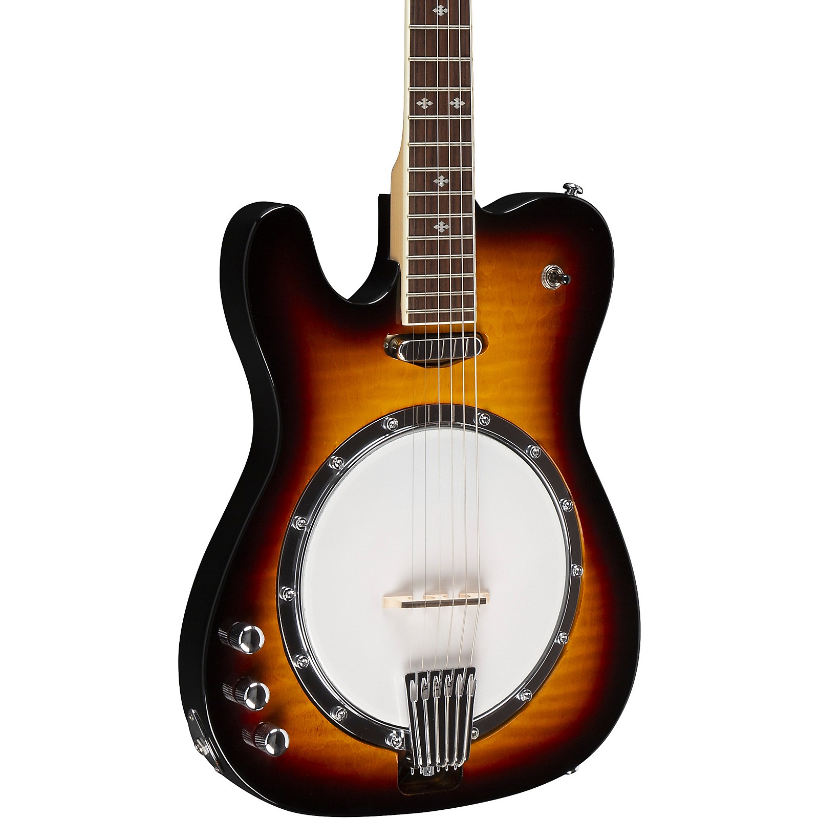 solid body electric banjo