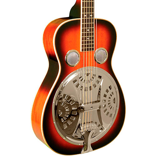 Gold Tone Left-Handed Paul Beard Squareneck S-Mahogany Resonator Guitar Tobacco Sunburst