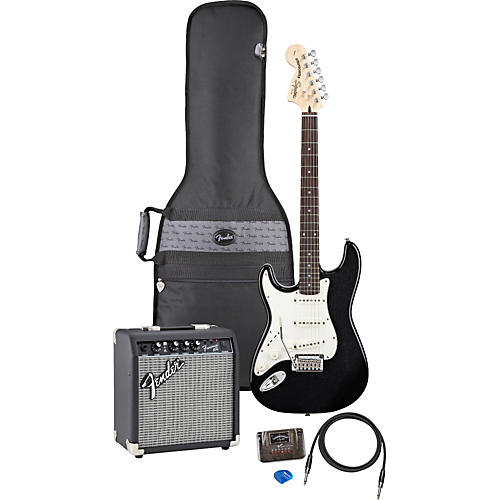 Left Handed Standard Strat Electric Guitar Pack