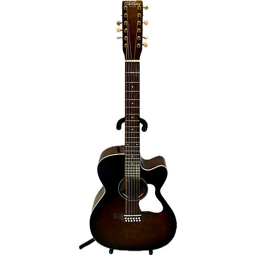 Art & Lutherie Legacy 12 CW 12 String Acoustic Electric Guitar bourbon burst