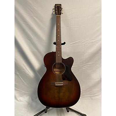 Art & Lutherie Legacy Bourbon Burst CW QIT Acoustic Electric Guitar