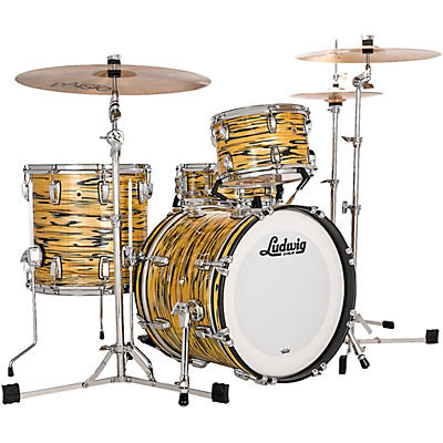 Ludwig Legacy Maple 3-Piece Jazzette Shell Pack With 18" Bass Drum