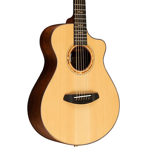 Breedlove Legacy Port Orford Cedar-Walnut Cutaway Companion Acoustic-Electric Guitar Natural