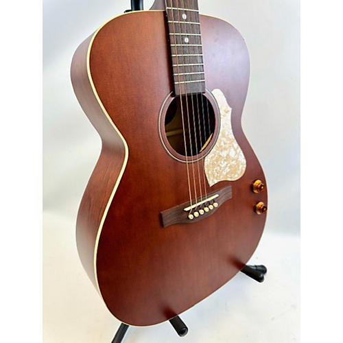 Art & Lutherie Legacy Q-discrete Acoustic Electric Guitar Havana Brown