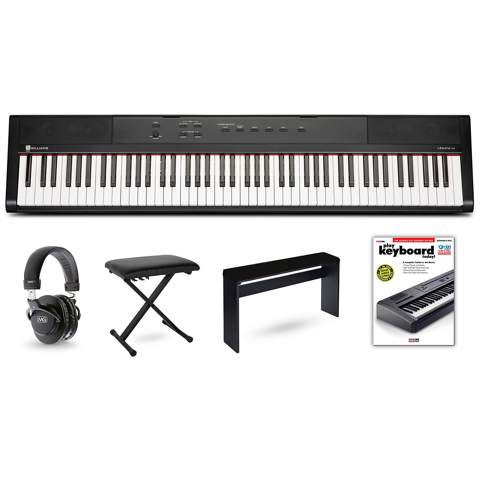 Williams Legato III Keyboard Package Home Package Musician's Friend