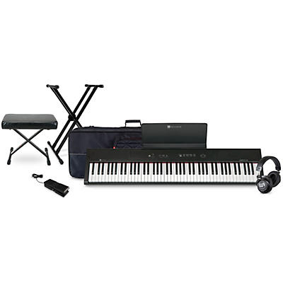 Williams Legato LE 88-Key Digital Piano With Warm Audio WA-CAB Headphone Package (Pedals/Bench/Stand/Bag Included)