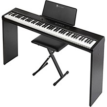 Open Box Williams Legato LE Pack 88 Key Digital Piano with Power Supply, Sustain Pedal, Wooden Stand and Bench