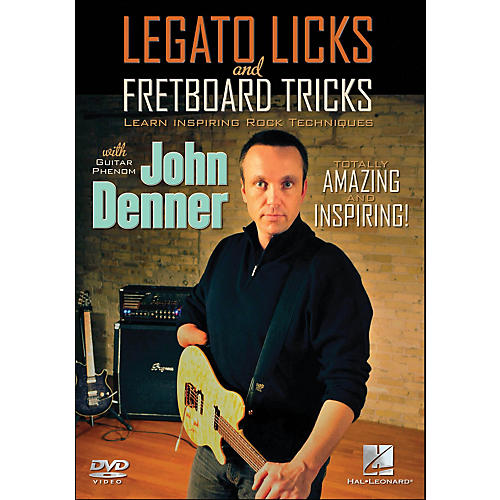 Legato Licks And Fretboard Tricks: John Denner Instructional Guitar DVD