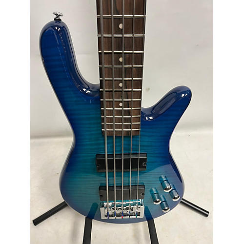 Spector Legend 4 Standard Electric Bass Guitar Trans Blue