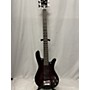 Used Spector Legend 4 Standard Electric Bass Guitar Trans Red