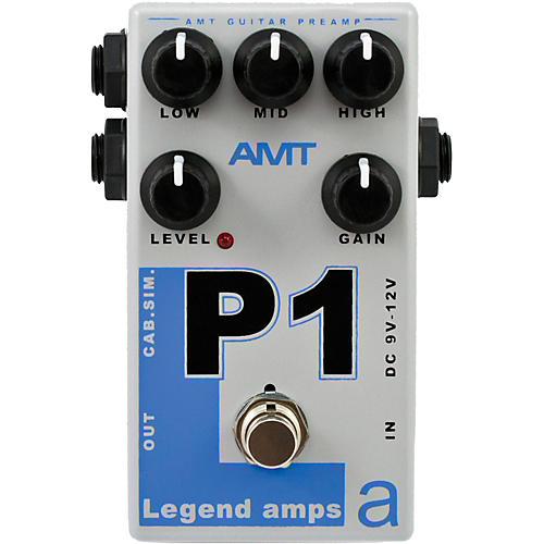 AMT Electronics Legend Amps Series P1 Distortion Guitar Effects Pedal Condition 1 - Mint