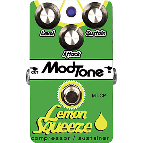 Lemon Squeeze Compressor Guitar Effects Pedal