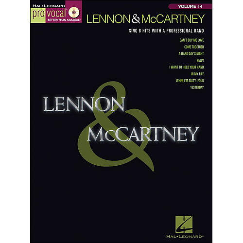 Lennon & McCartney - Pro Vocal Songbook & CD Volume 14
