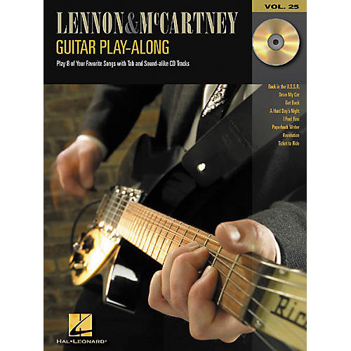 Lennon & McCartney Guitar Play-Along Series Book with CD