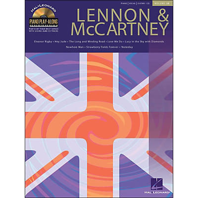 Hal Leonard Lennon & McCartney Piano Play-Along Volume 28 Book/CD arranged for piano, vocal, and guitar (P/V/G)