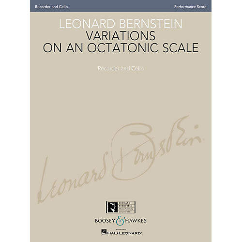 Boosey and Hawkes Leonard Bernstein - Variations on an Octatonic Scale Boosey & Hawkes Chamber Music by Leonard Bernstein