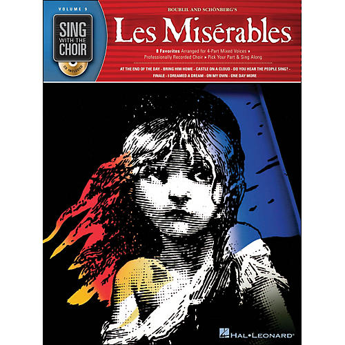 Hal Leonard Les Miserables - Sing with The Choir Series Vol. 9 Book/CD