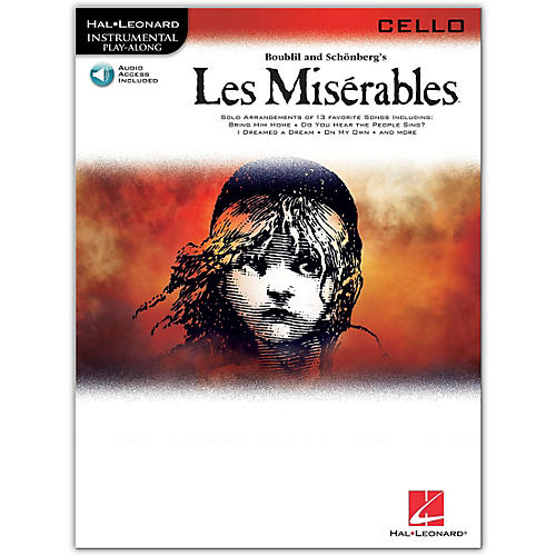 Les Miserables for Cello - Instrumental Play-Along Book/CD