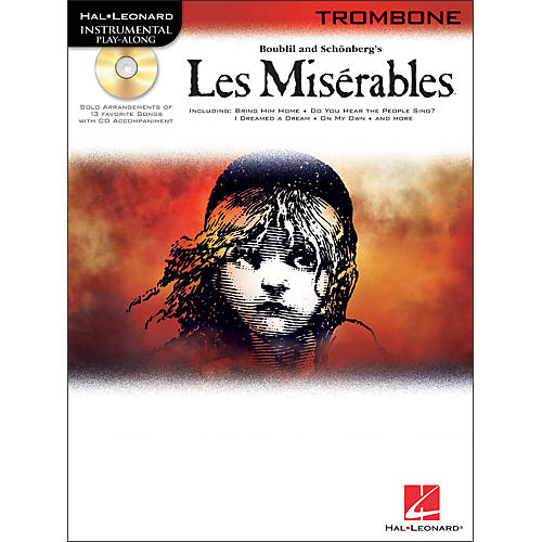 Les Miserables for Trombone - Instrumental Play-Along Book/CD