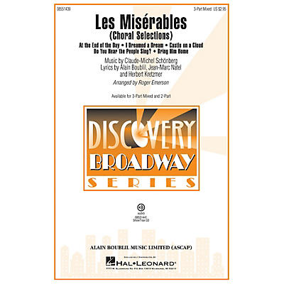 Hal Leonard Les Misérables (Choral Selections 3-Part Mixed) 3-Part Mixed arranged by Roger Emerson