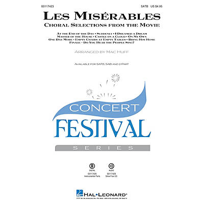 Hal Leonard Les Misérables (Choral Selections from the Movie) 2-Part Arranged by Mac Huff