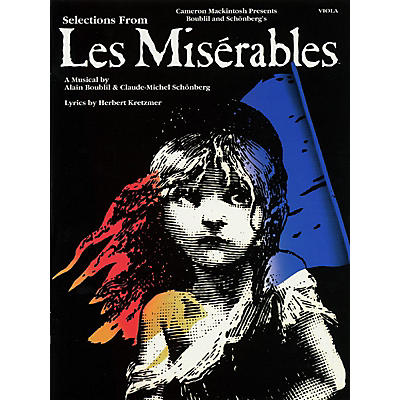 Hal Leonard Les Misérables (Instrumental Solos for Viola) Instrumental Solo Series Softcover