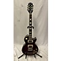 Used Epiphone Les Paul 1960 Tribute Plus Solid Body Electric Guitar Black Cherry