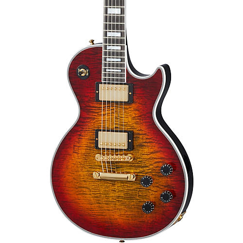 Gibson Custom Les Paul Axcess Custom Figured Electric Guitar Bengal Burst