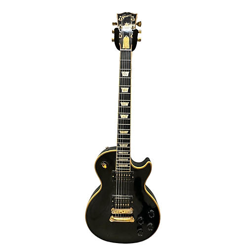 Gibson Les Paul Classic Custom Solid Body Electric Guitar Black