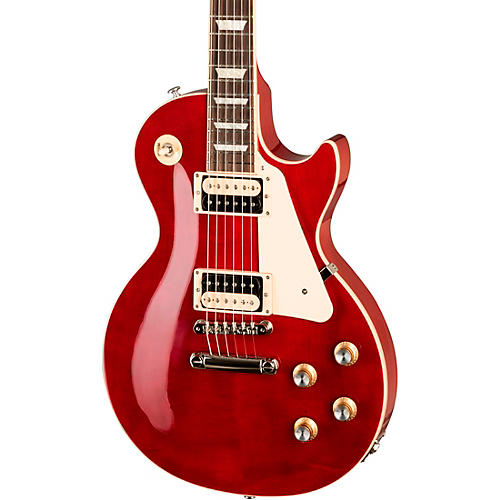 Gibson Les Paul Classic Electric Guitar Transparent Cherry 