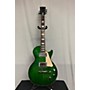 Used Gibson Les Paul Classic HP Solid Body Electric Guitar GREEN OCEAN BURST