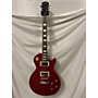 Used Epiphone Les Paul Classic Solid Body Electric Guitar Trans Red