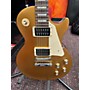 Used Gibson Les Paul Classic Solid Body Electric Guitar Gold Top