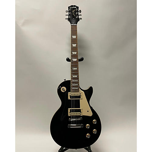 Epiphone Les Paul Classic Solid Body Electric Guitar Black and White