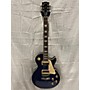 Used Gibson Les Paul Classic Solid Body Electric Guitar Blue