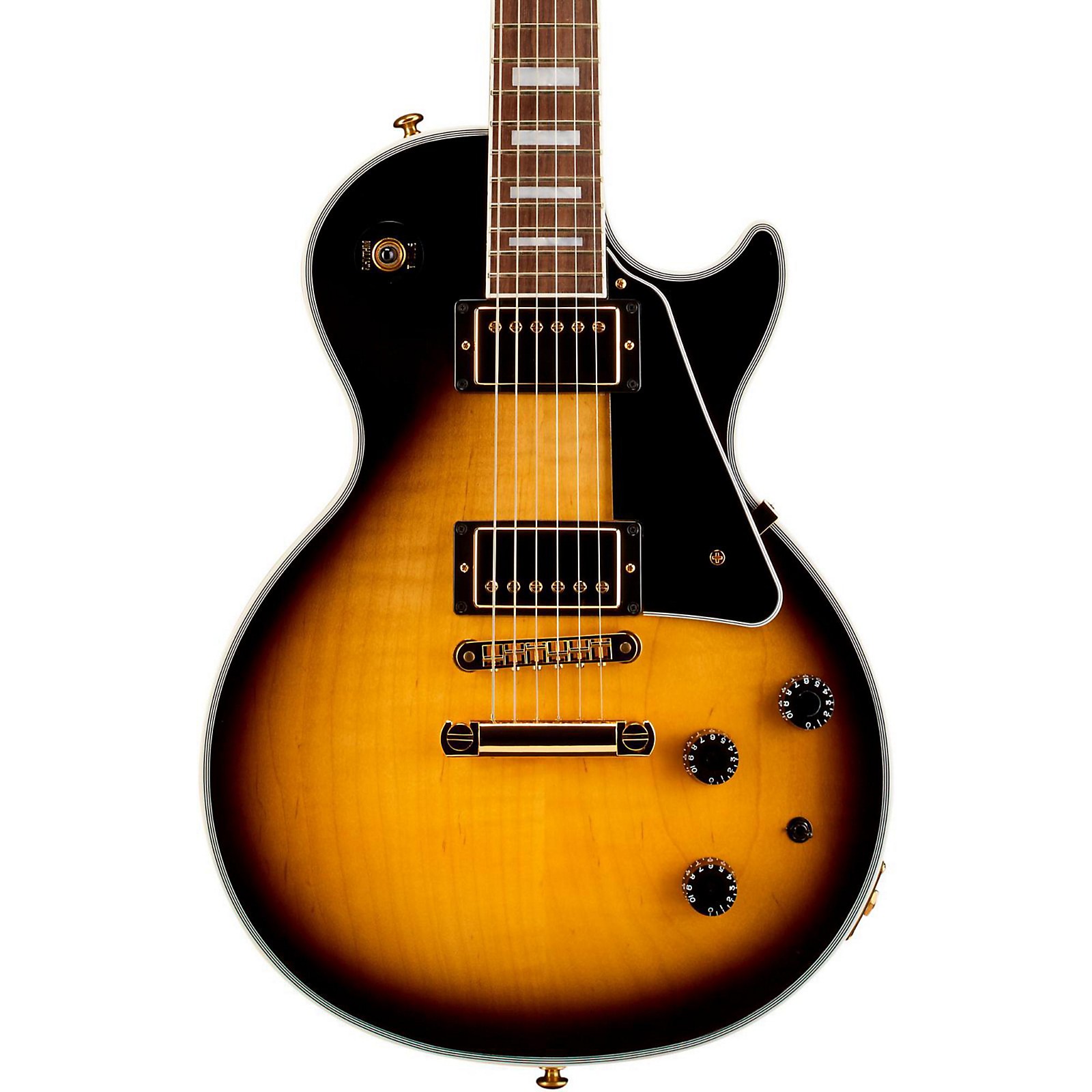 Gibson Les Paul Custom Classic Light Gold Hardware Electric Guitar