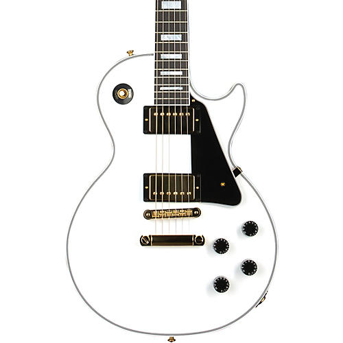 Gibson Custom Les Paul Custom Electric Guitar Alpine White