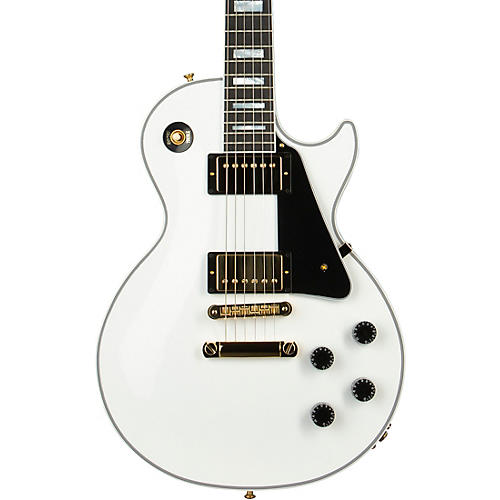 Gibson Custom Les Paul Custom Electric Guitar Alpine White