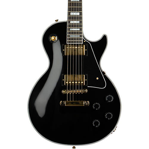 Gibson Custom Les Paul Custom Electric Guitar Ebony